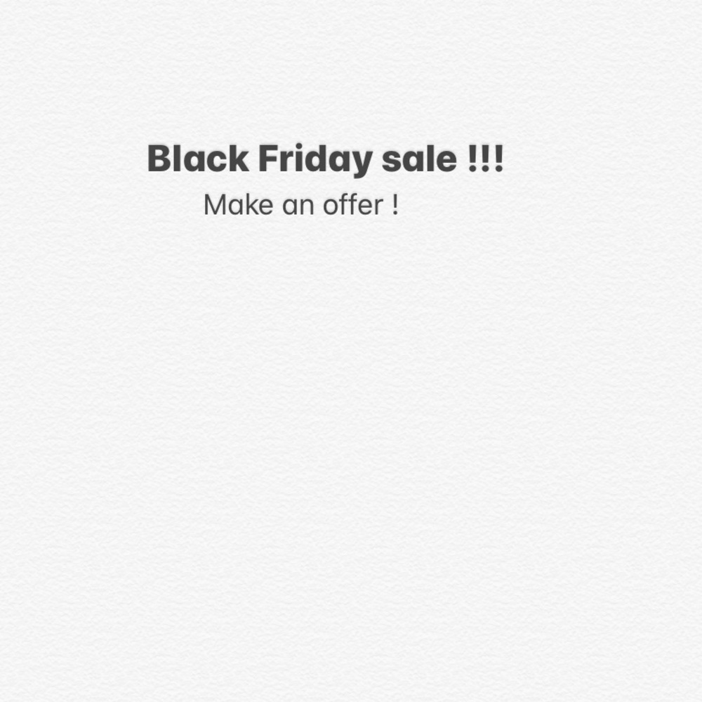 Make an offer !